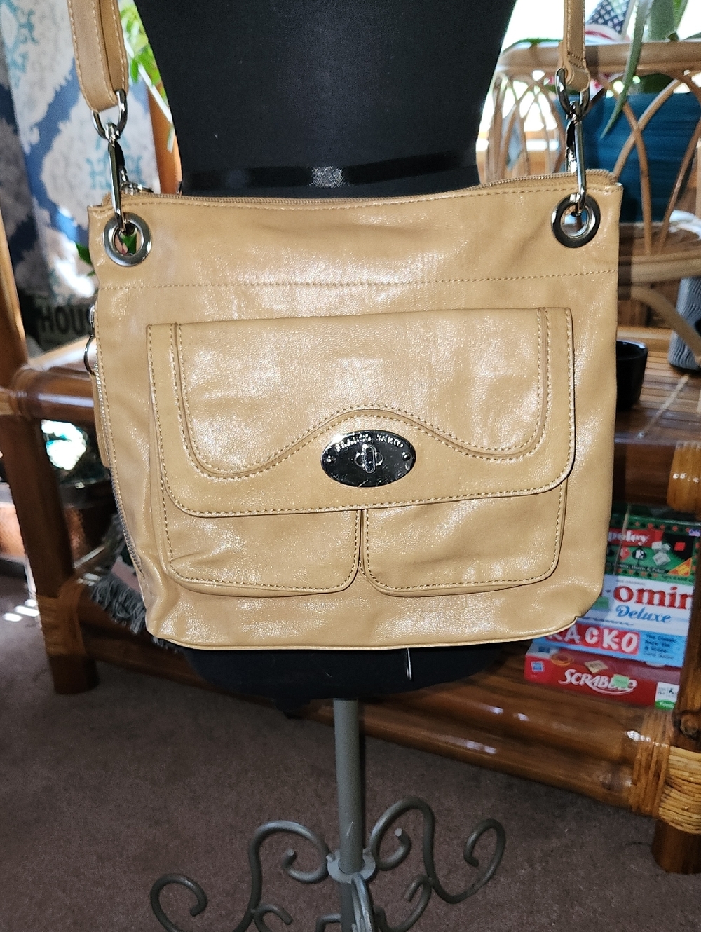 Leather Franco Sarto Crossbody Bag